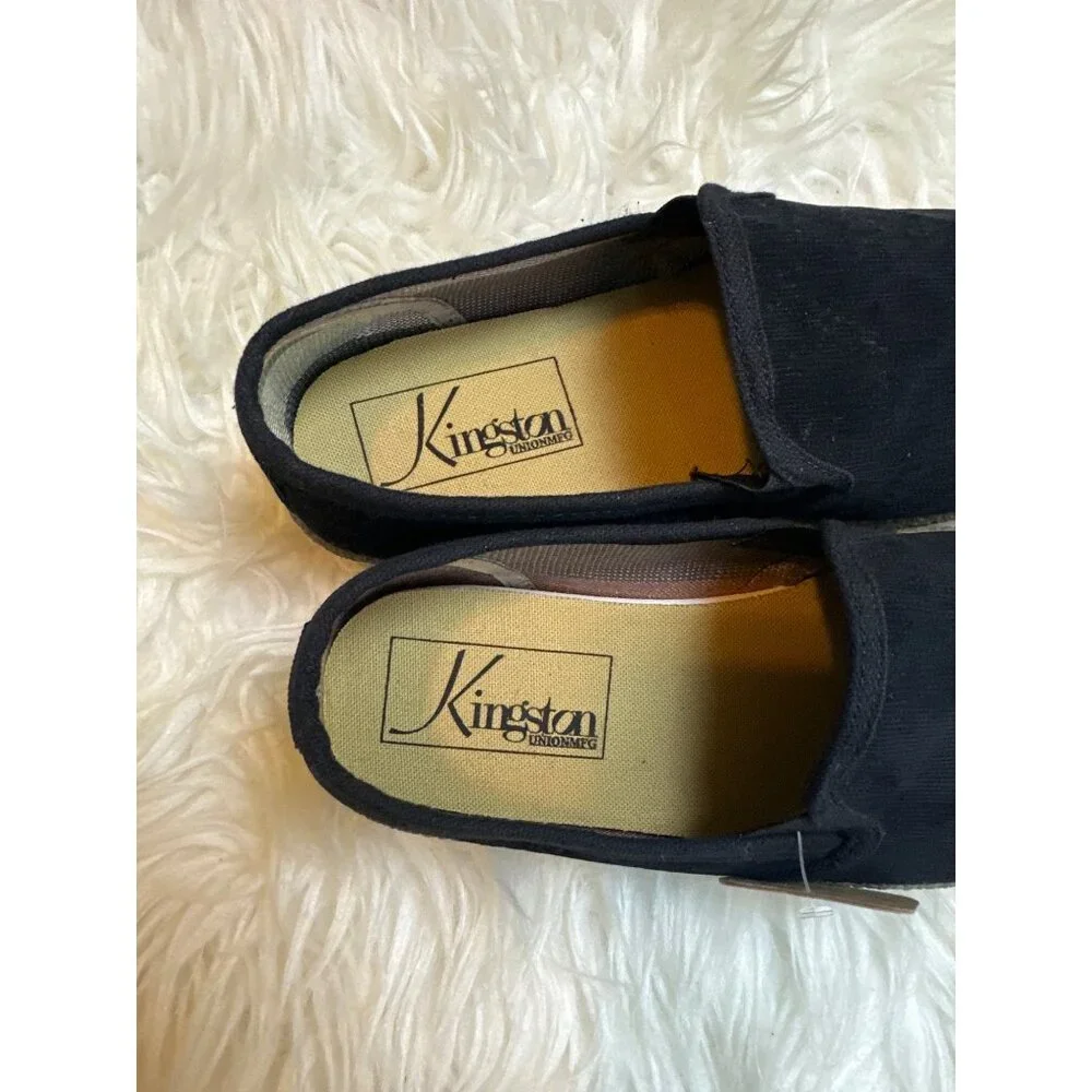 Kingston Union The Wino Corduroy Loafers Mens 6 Slip On Casual Everyday Shoes